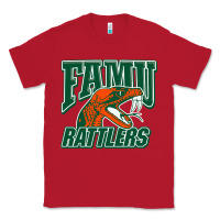 Red FAMU RATTLERS Classic Tee - linhVisuals