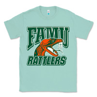 Seafoam FAMU RATTLERS Classic Tee - linhVisuals
