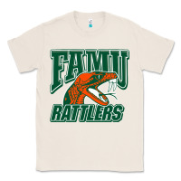 Natural FAMU RATTLERS Classic Tee - linhVisuals