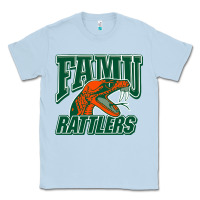 Dusty Blue FAMU RATTLERS Classic Tee - linhVisuals