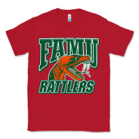 Red FAMU RATTLERS Classic Tee - linhVisuals
