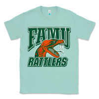 Seafoam FAMU RATTLERS Classic Tee - linhVisuals