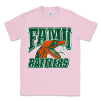 Bubblegum Pink FAMU RATTLERS Classic Tee - linhVisuals