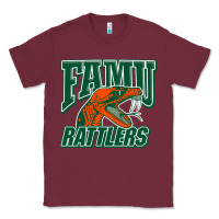 Burgundy FAMU RATTLERS Classic Tee - linhVisuals