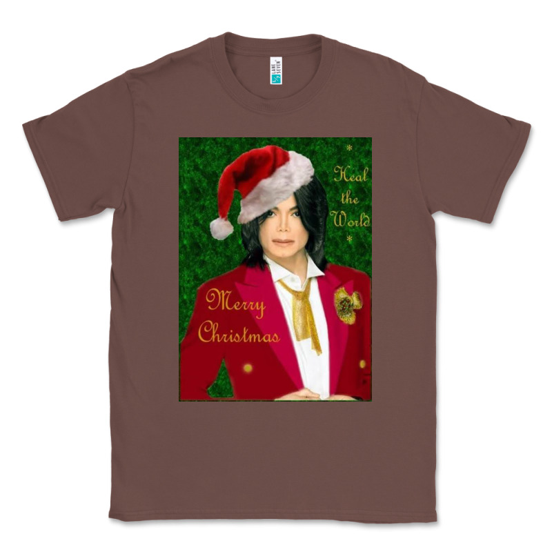 Merry Christmas Heal The World Michael Jackson Classic Tee by linhVisuals | Teevron