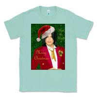 Seafoam merry christmas heal the world michael jackson Classic Tee - linhVisuals