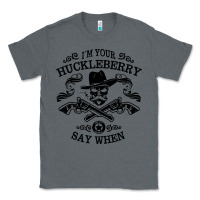 Charcoal Heather im your huckleberry Classic Tee - linhVisuals