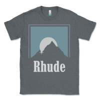 Charcoal Heather Rhude Adventure Classic Tee - linhVisuals