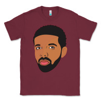 Burgundy drak Classic Tee - linhVisuals