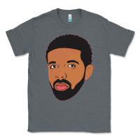 Charcoal Heather drak Classic Tee - linhVisuals