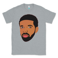 Heather Grey drak Classic Tee - linhVisuals