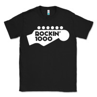 Black rockin 1000 musician Classic Tee - linhVisuals