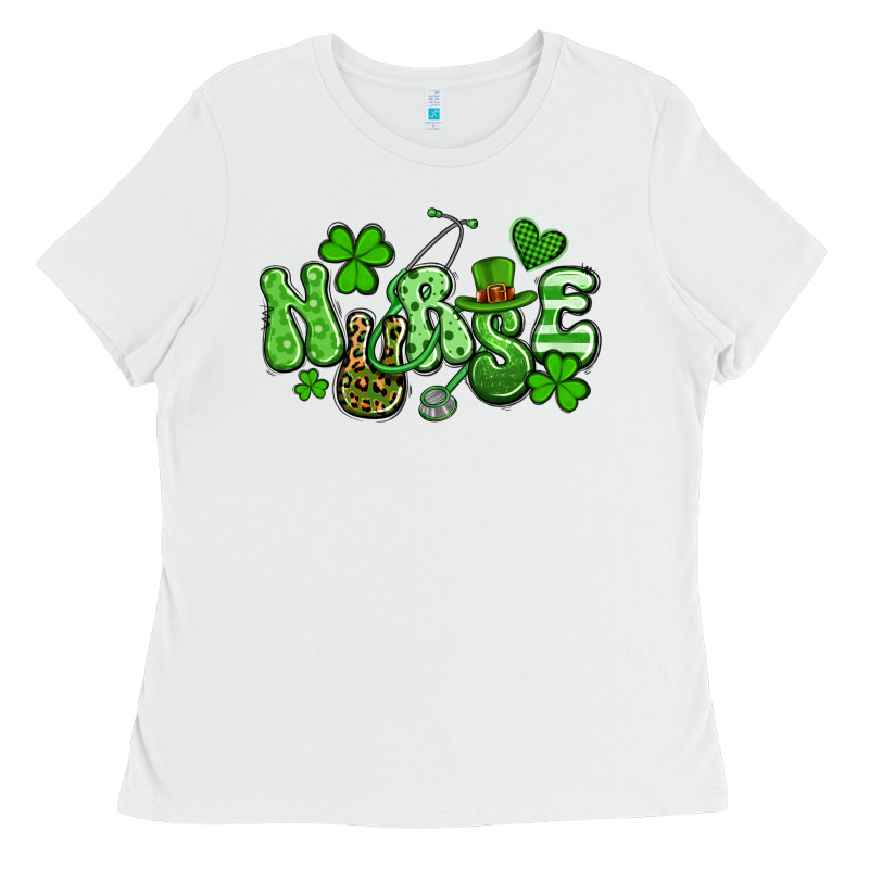 Nurse St Patrick's Day Ladies Tee by Artiststas | Teevron