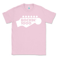 Bubblegum Pink rockin 1000 musician Classic Tee - linhVisuals