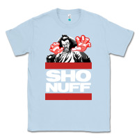 Dusty Blue sho nuff old school Classic Tee - linhVisuals