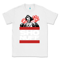 White sho nuff old school Classic Tee - linhVisuals