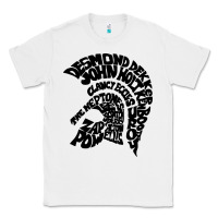 White trojan artist Classic Tee - linhVisuals