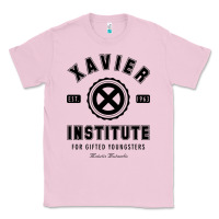 Bubblegum Pink xavier institute Classic Tee - linhVisuals