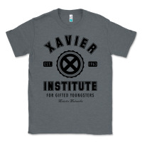 Charcoal Heather xavier institute Classic Tee - linhVisuals