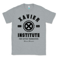 Heather Grey xavier institute Classic Tee - linhVisuals