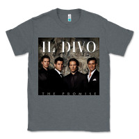 Charcoal Heather il divo album art Classic Tee - linhVisuals