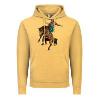 Vintage Mustard western horse rodeo Vintage Hoodie - BarkalooDesign