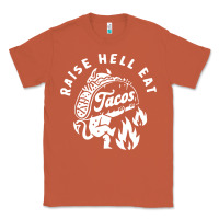 Copper Raise Hell Eat white Classic Tee - linhVisuals