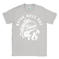 Moon Dust Raise Hell Eat white Classic Tee - linhVisuals