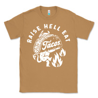 Toasted Coconut Raise Hell Eat white Classic Tee - linhVisuals