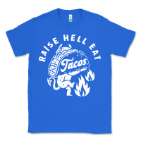 True Royal Raise Hell Eat white Classic Tee - linhVisuals