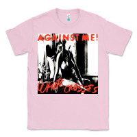 Bubblegum Pink against me white crosses tour 2022 Classic Tee - linhVisuals