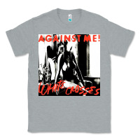 Heather Grey against me white crosses tour 2022 Classic Tee - linhVisuals