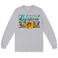 Moon Dust blessed mom with sunflower Long Sleeve Tee - Artiststas