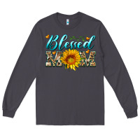 Smoke blessed mom with sunflower Long Sleeve Tee - Artiststas