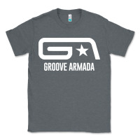 Charcoal Heather GROOVE ARMADA NORTHERN STAR Classic Tee - linhVisuals