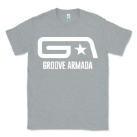 Heather Grey GROOVE ARMADA NORTHERN STAR Classic Tee - linhVisuals