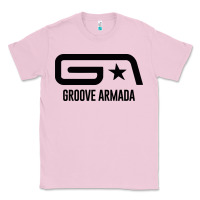 Bubblegum Pink GROOVE ARMADA Classic Tee - linhVisuals