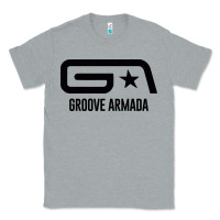 Heather Grey GROOVE ARMADA Classic Tee - linhVisuals