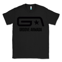Black GROOVE ARMADA Classic Tee - linhVisuals