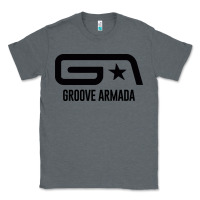Charcoal Heather GROOVE ARMADA Classic Tee - linhVisuals