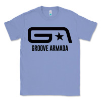 Colony Blue GROOVE ARMADA Classic Tee - linhVisuals