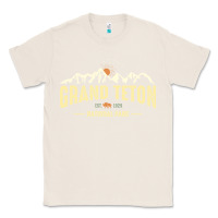 Natural grand teton national park est 1929 vinage wyoming mountains graphic Classic Tee - linhVisuals