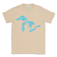 Mushroom great lakes of michigan Classic Tee - linhVisuals