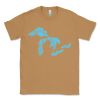 Toasted Coconut great lakes of michigan Classic Tee - linhVisuals