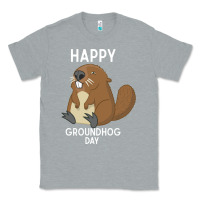 Heather Grey happy groundhog day respect the shadow funny spring prediction holiday Classic Tee - linhVisuals
