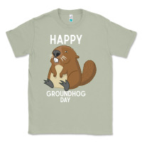 Matcha happy groundhog day respect the shadow funny spring prediction holiday Classic Tee - linhVisuals