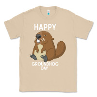 Mushroom happy groundhog day respect the shadow funny spring prediction holiday Classic Tee - linhVisuals