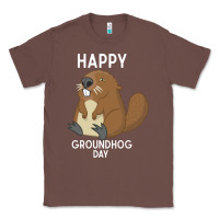 Chestnut happy groundhog day respect the shadow funny spring prediction holiday Classic Tee - linhVisuals