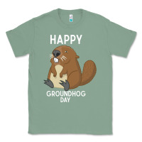 Sage happy groundhog day respect the shadow funny spring prediction holiday Classic Tee - linhVisuals