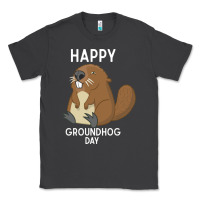 Smoke happy groundhog day respect the shadow funny spring prediction holiday Classic Tee - linhVisuals